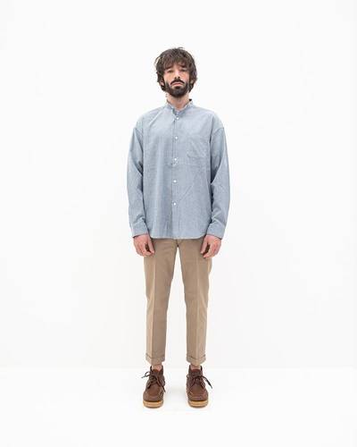 visvim INGALL II L/S (C/SI CHAMBRAY) INDIGO STRIPE outlook