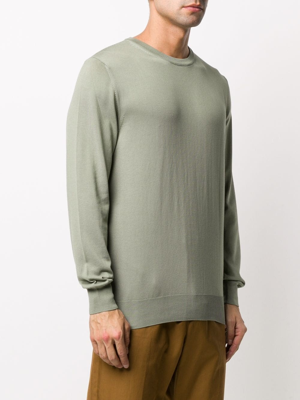 lightweight crew neck jumper - 3