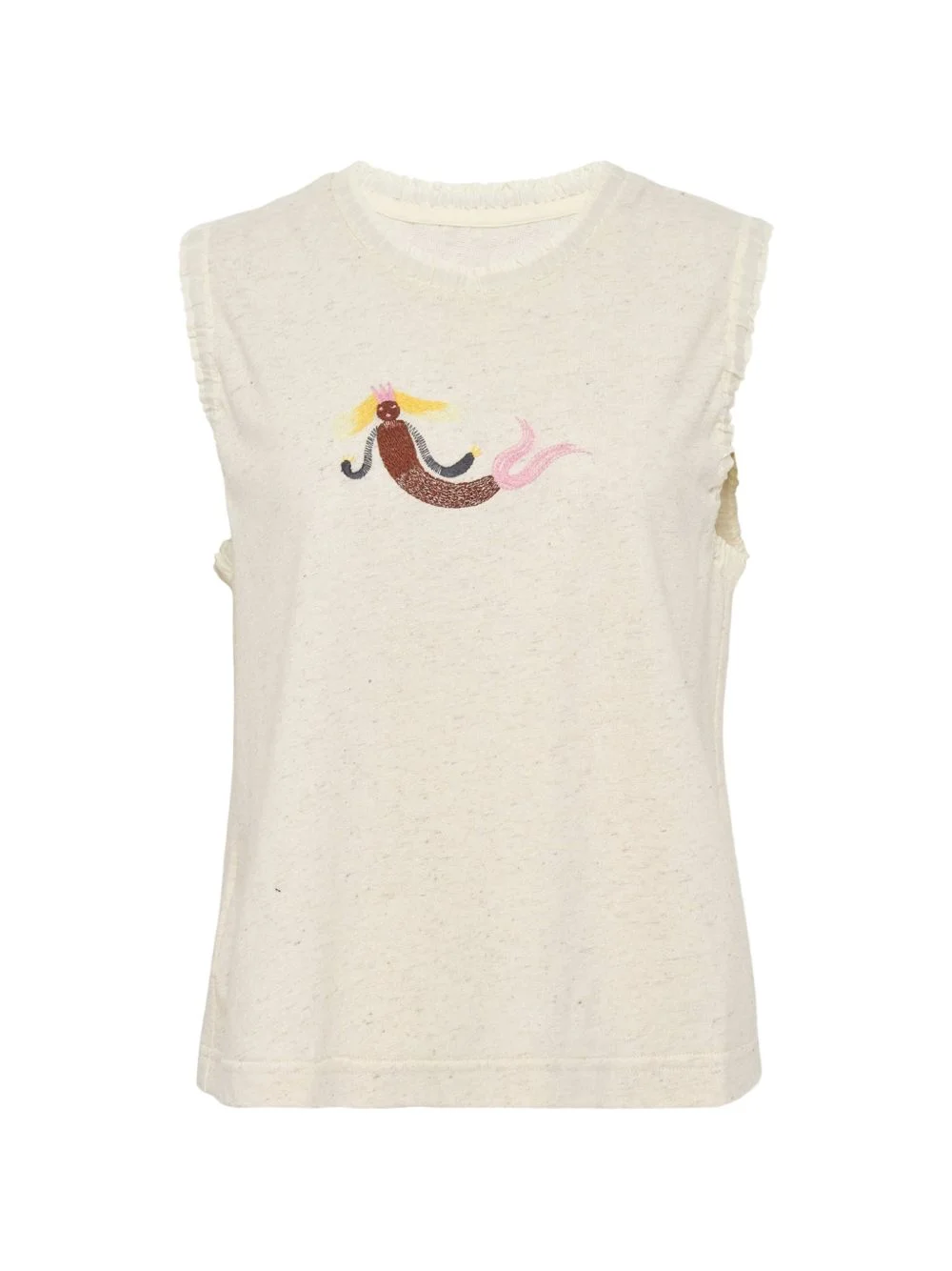 embroidered T-shirt - 1