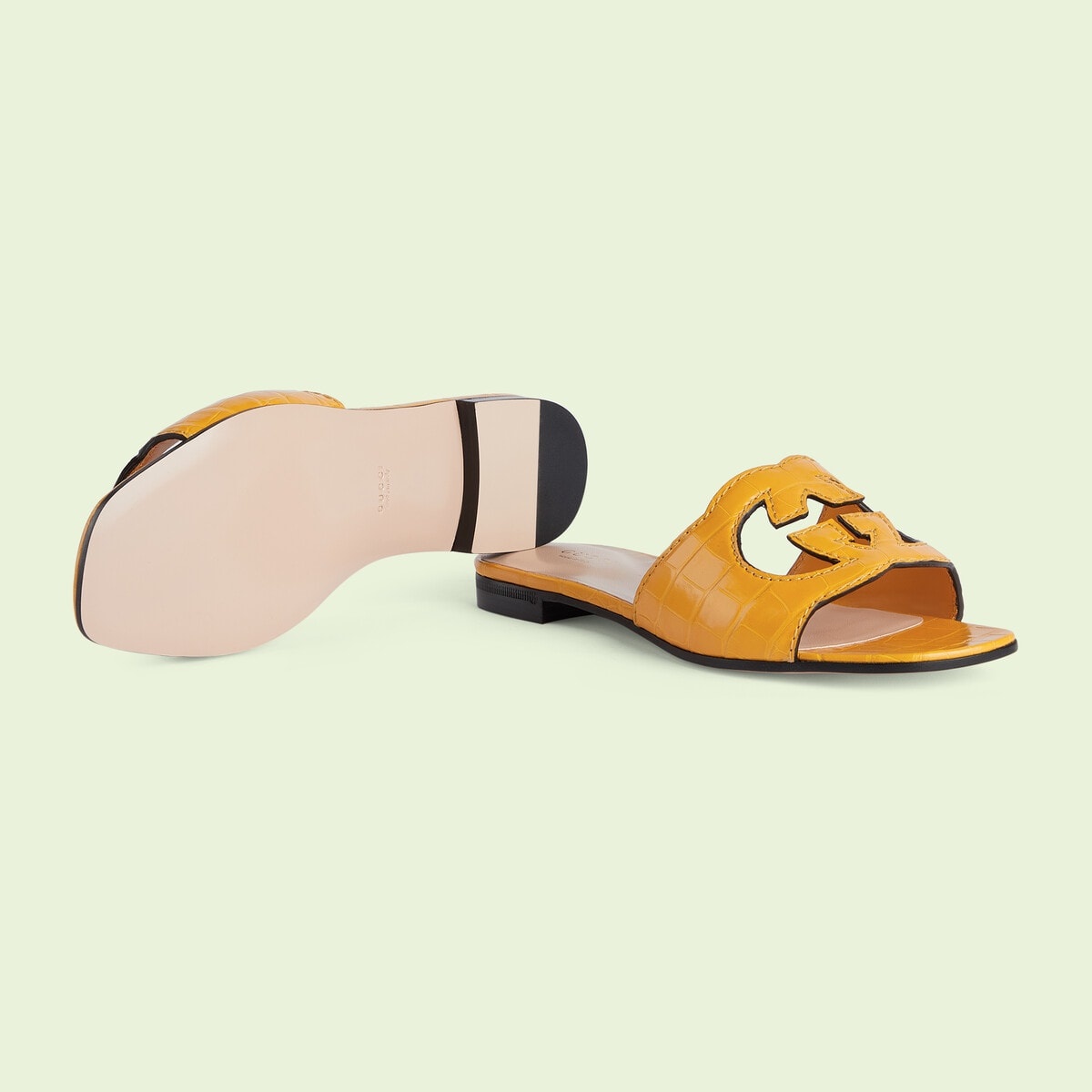 Women's Interlocking G sandal - 5