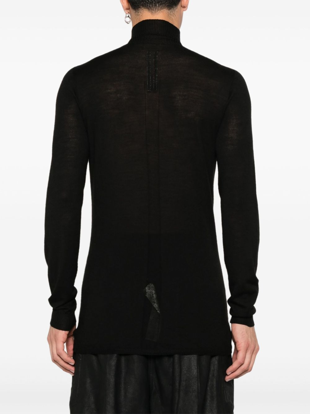 high-neck wool sweater - 4