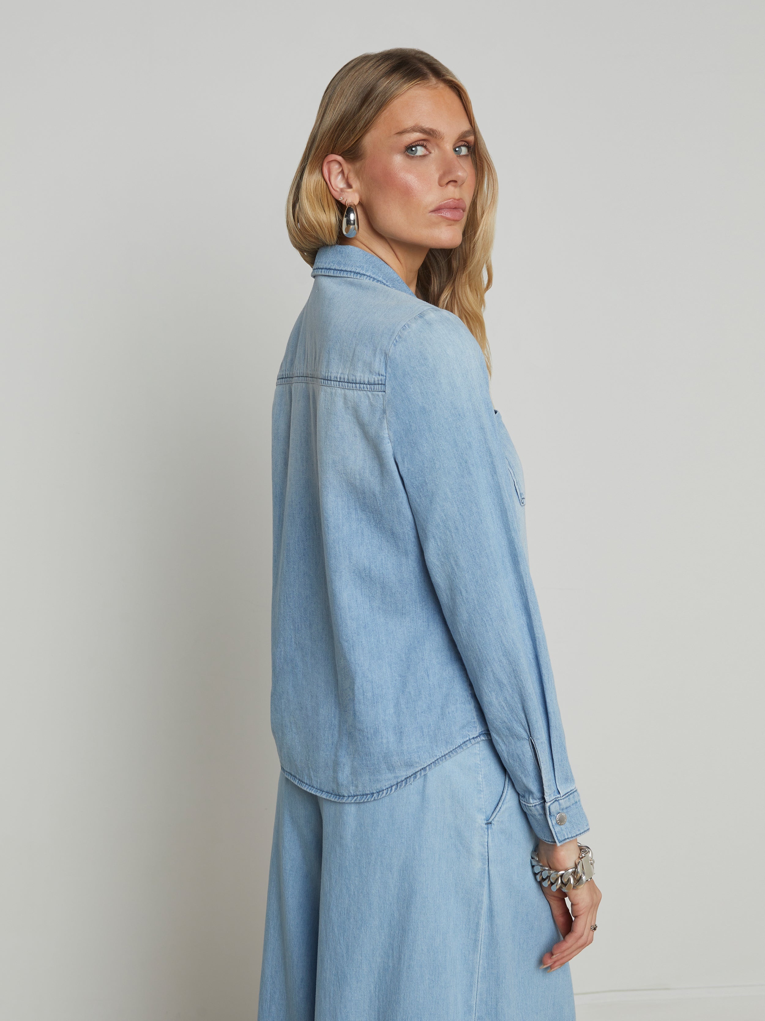Isla Denim Shirt - 4