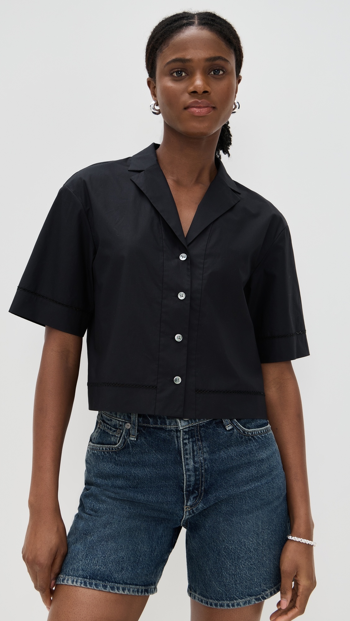 Boxy Lapel Shirt - 6
