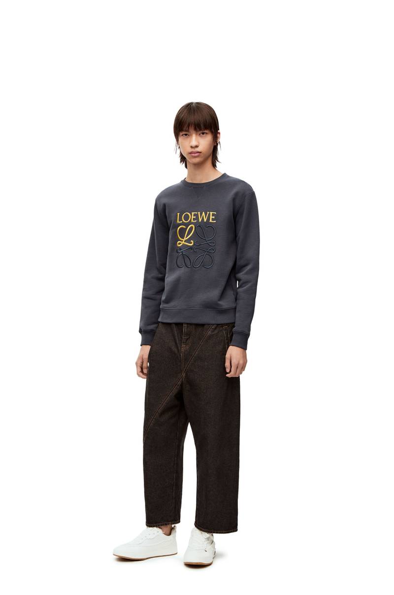 Loewe LOEWE Anagram regular fit sweatshirt in cotton outlook