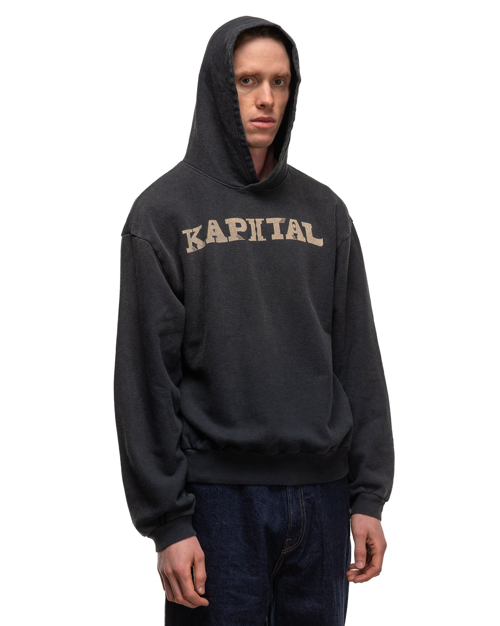 SWT Knit Hoodie (SPEAKEASY KAPITAL) Black - 4