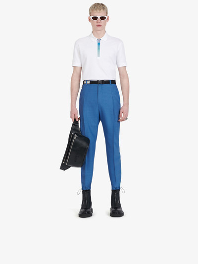 Givenchy Jogger pants in wool with elastic details outlook