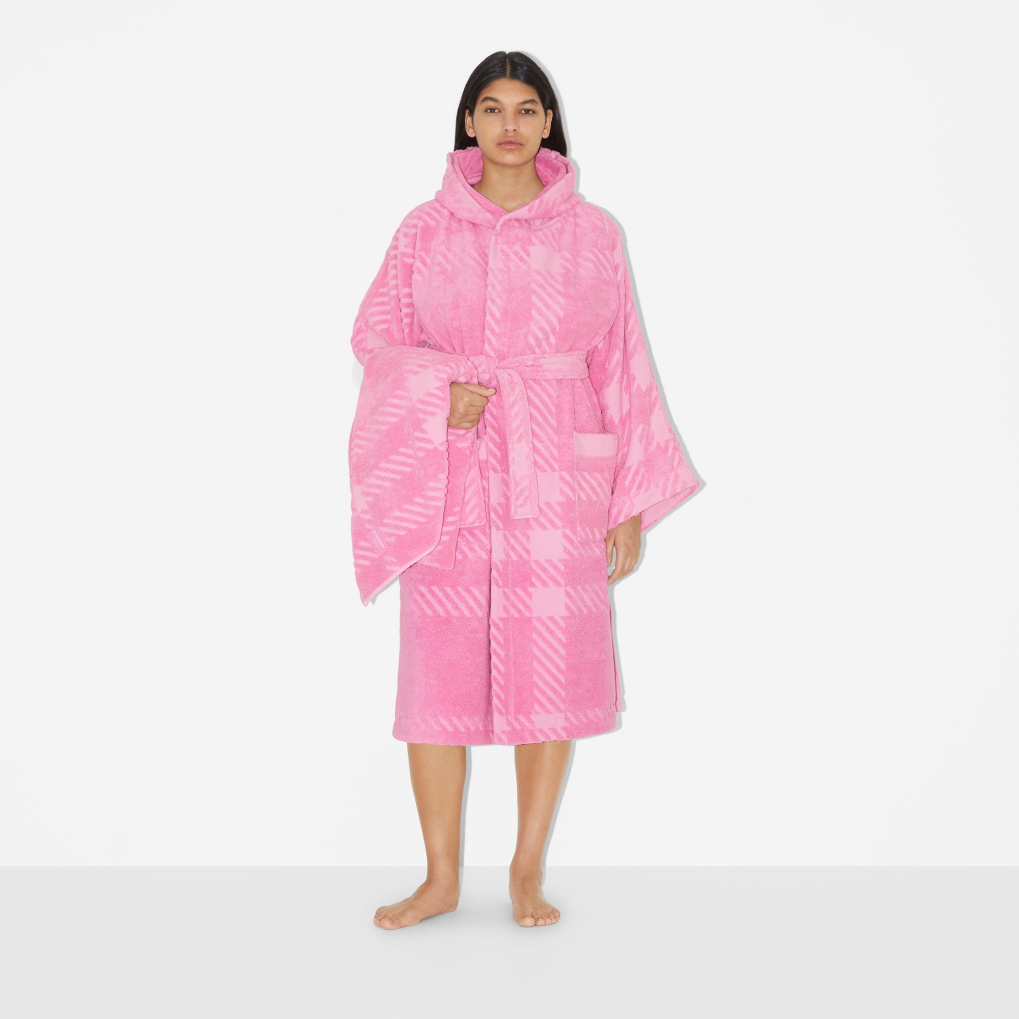 Check Cotton Jacquard Towel - 5