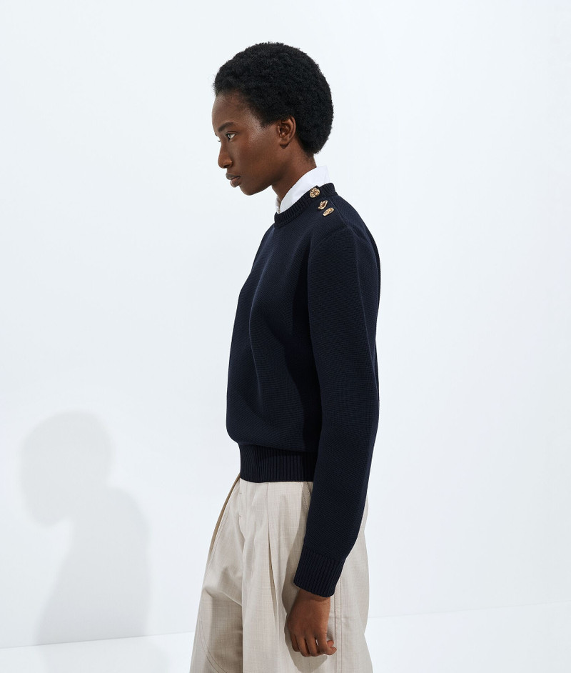 Bottega Veneta Wool and Cotton Sweater outlook