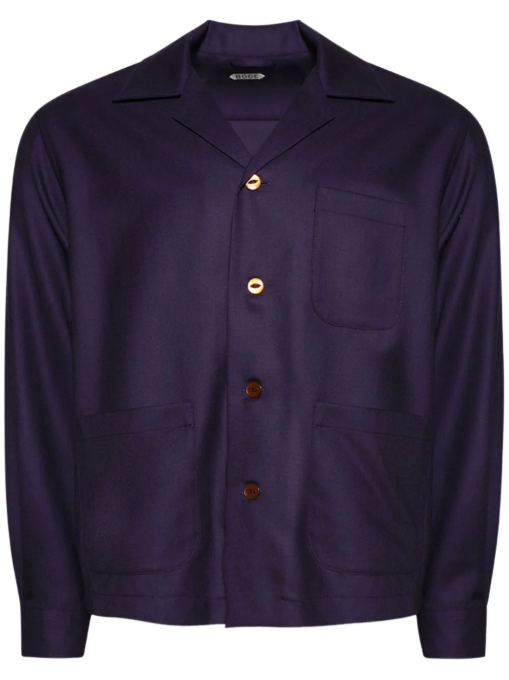 Aubergine shirt - 1