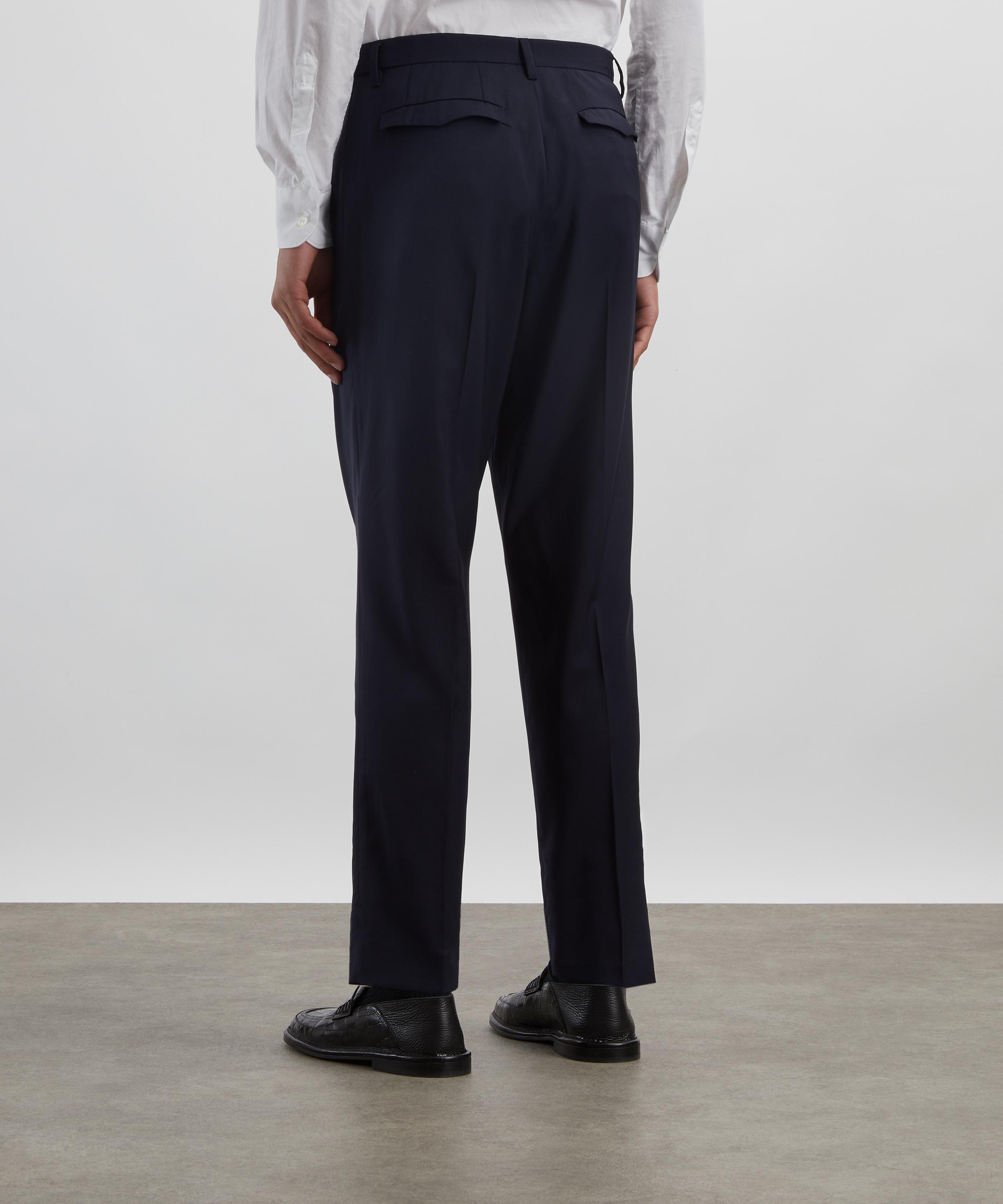 Masco Single-Pleat Tropical Wool Trousers - 4