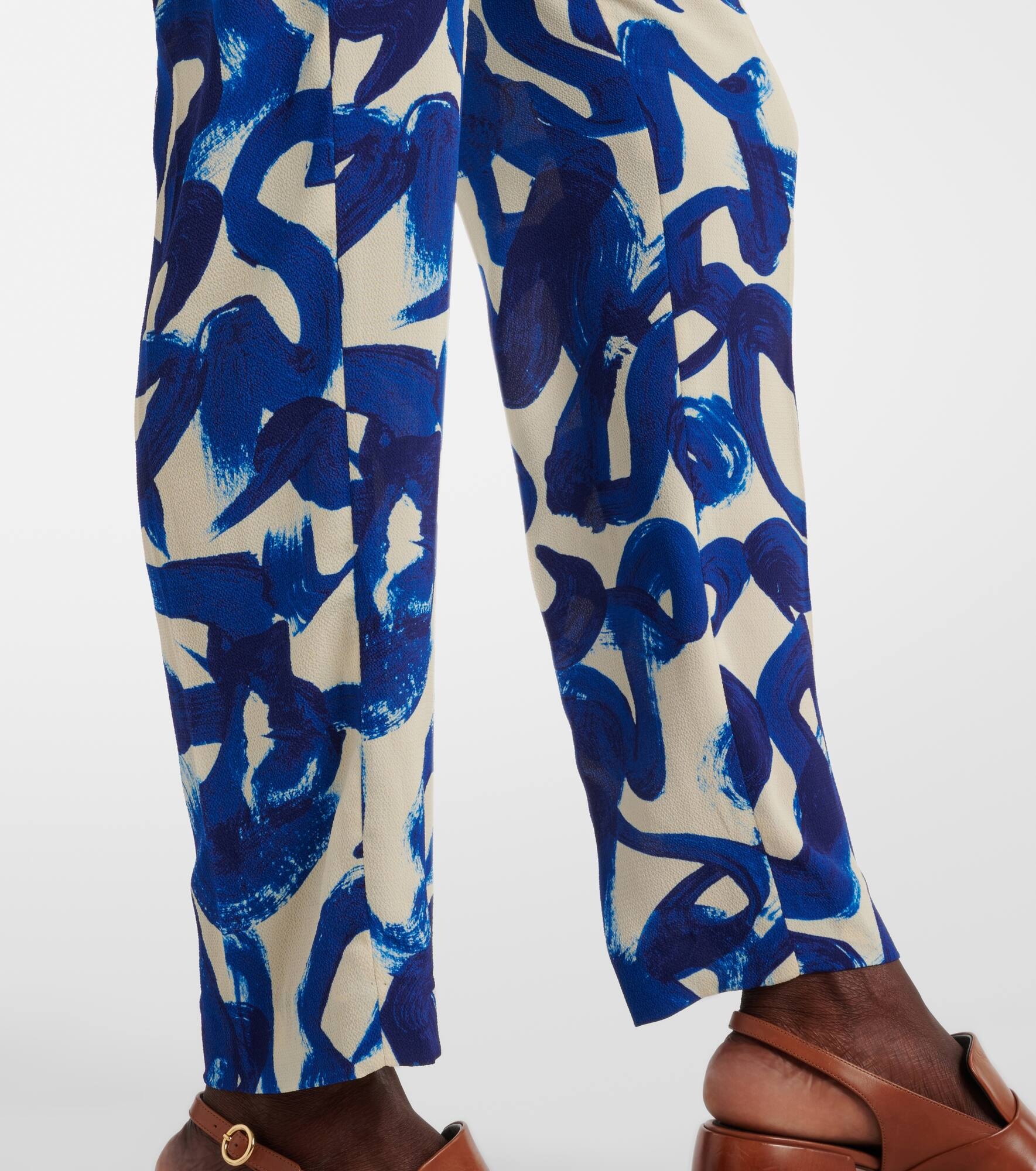 Printed slim pants - 5