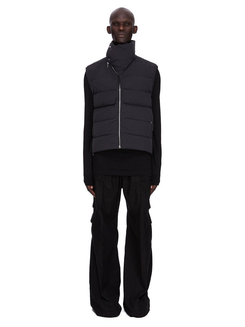 Rick Owens Black Concordians SL Flight Down Vest outlook