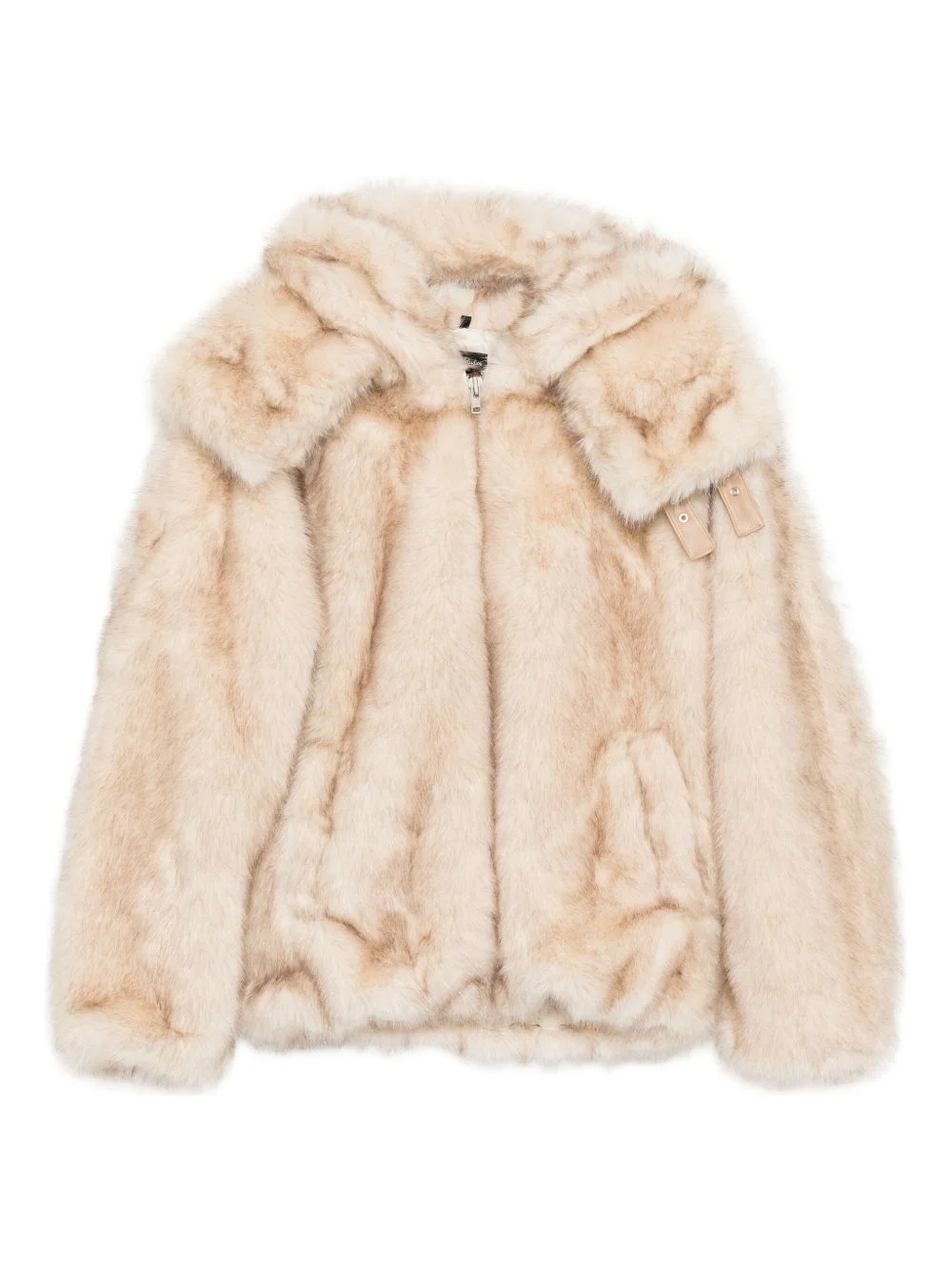 faux-fur jacket - 1