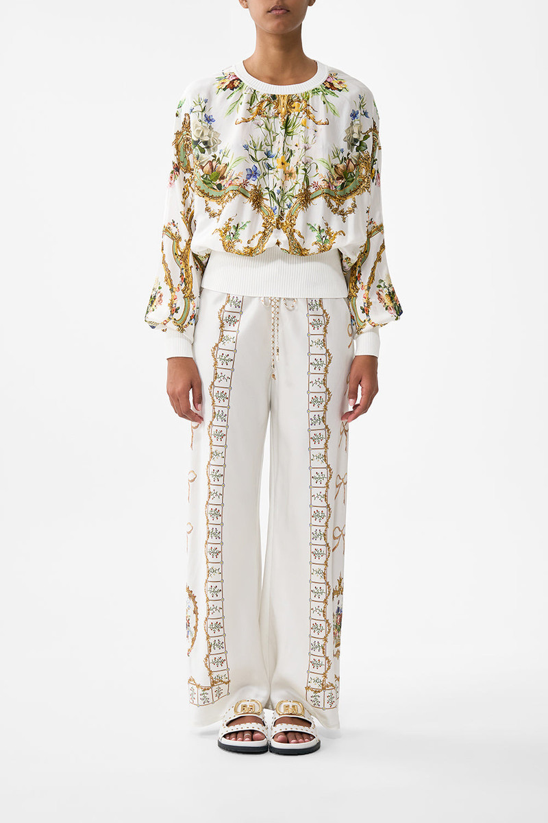 CAMILLA BIAS CUT DRAWSTRING PANT outlook