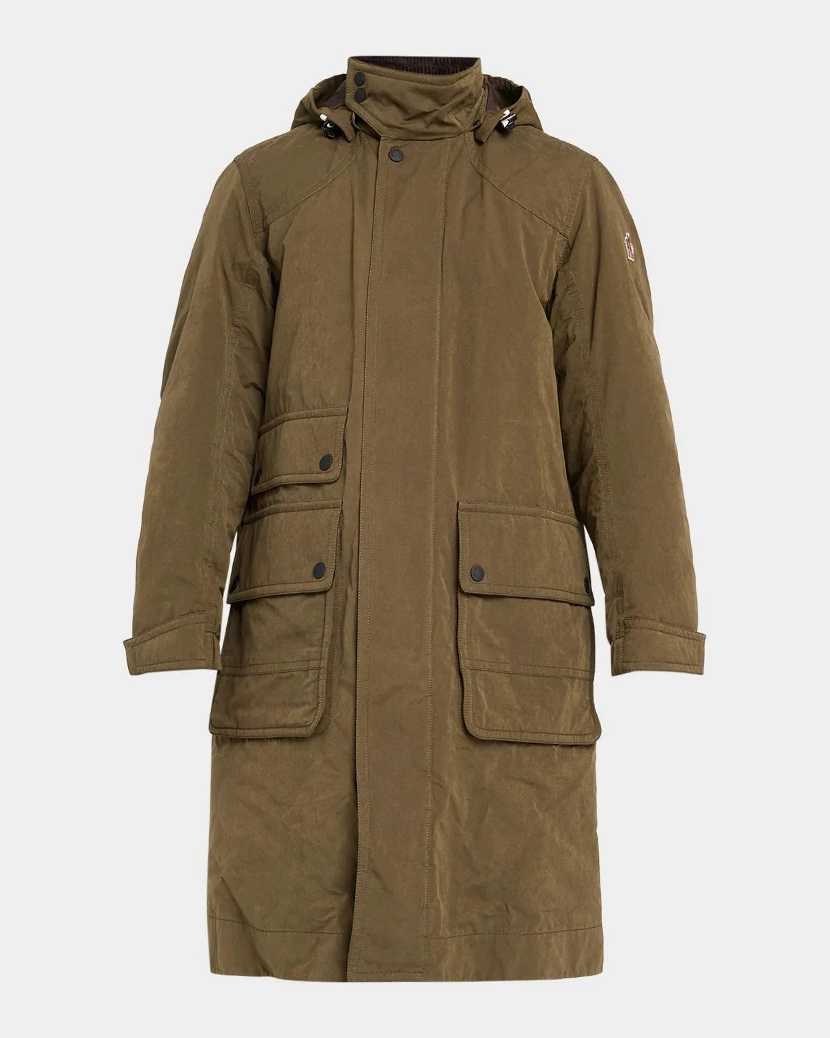 Allaine Hooded Longline Coat - 1