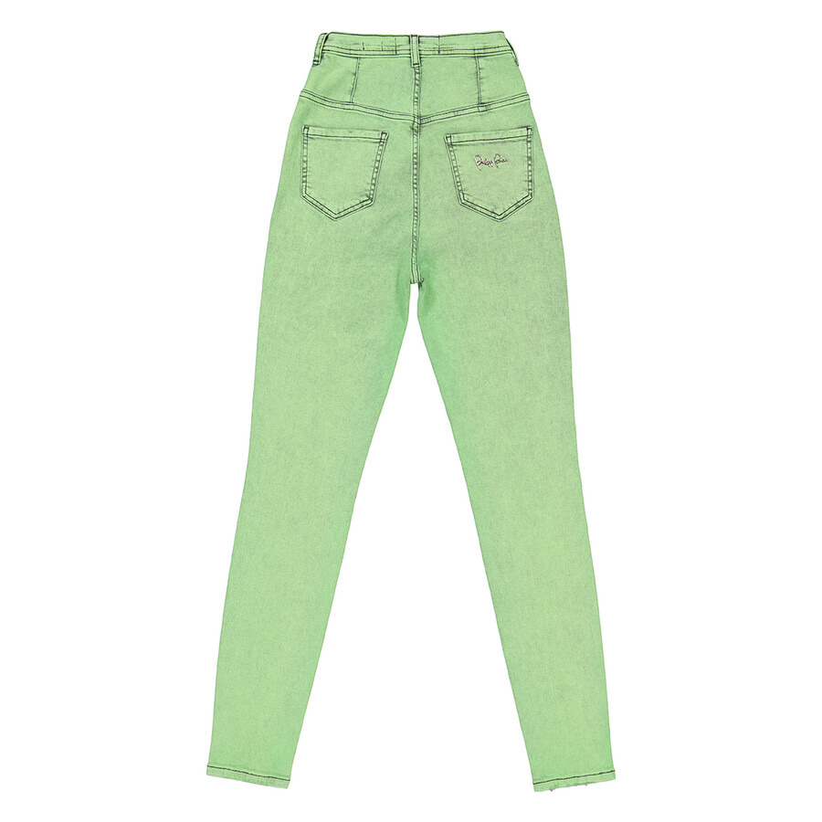 Philipp Plein Overdyed Stretch Super High-Waist Jeggings - 7