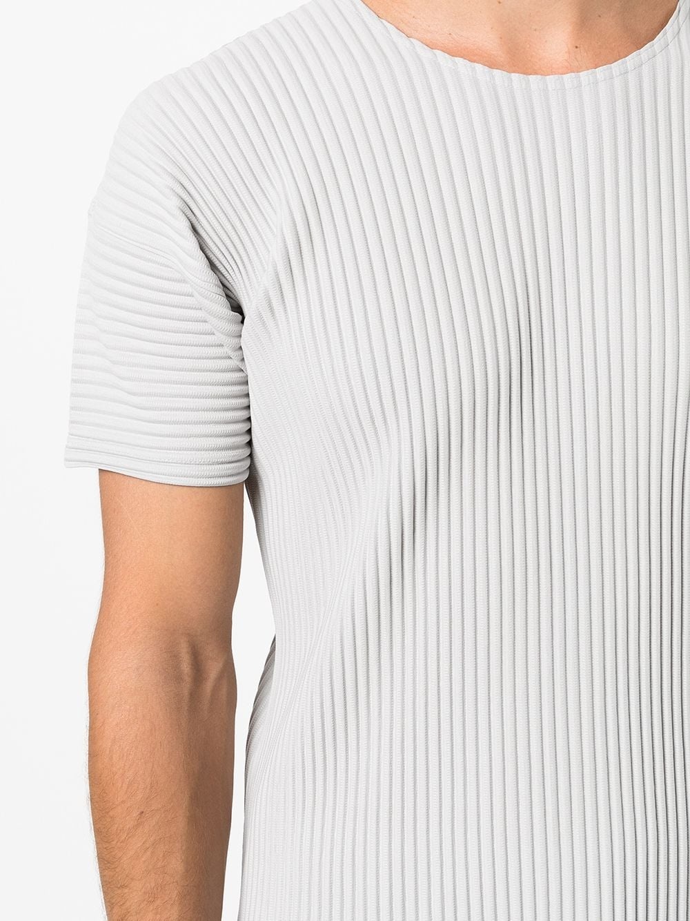 pleated short-sleeve T-Shirt - 5