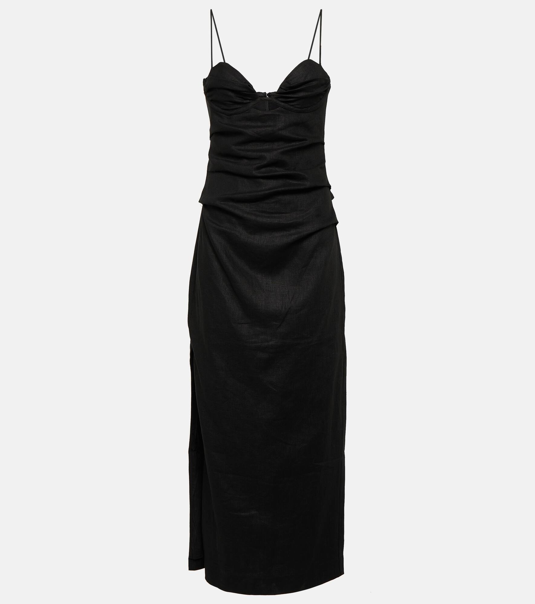 Noemi linen maxi dress - 1