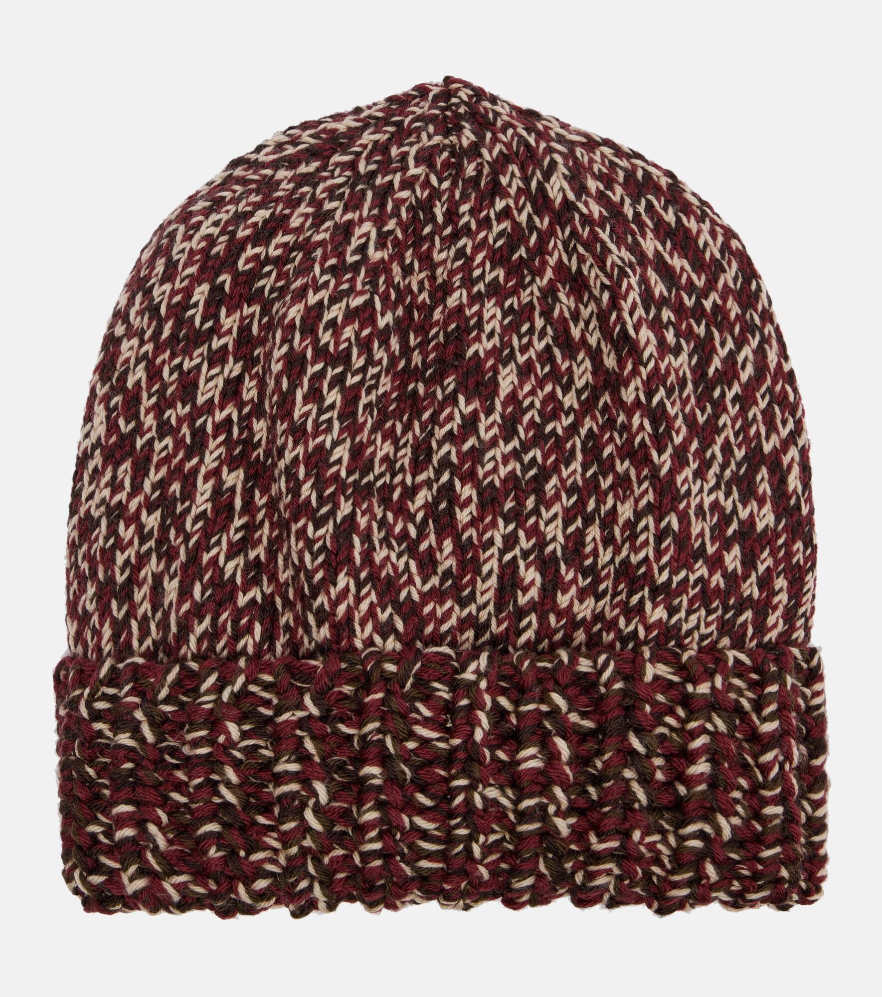 Mouliné wool-blend beanie - 4