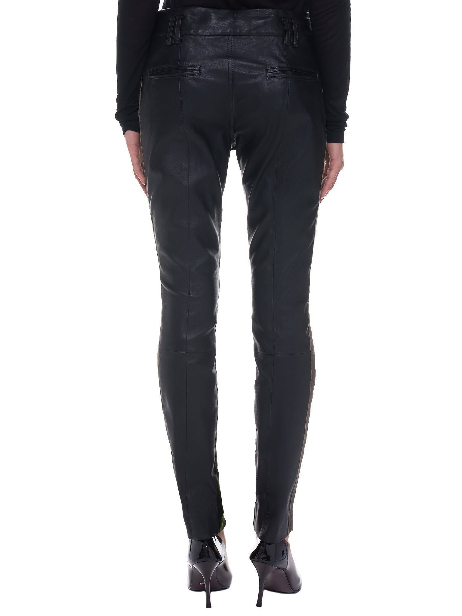 Skinny Leg Trousers - 3