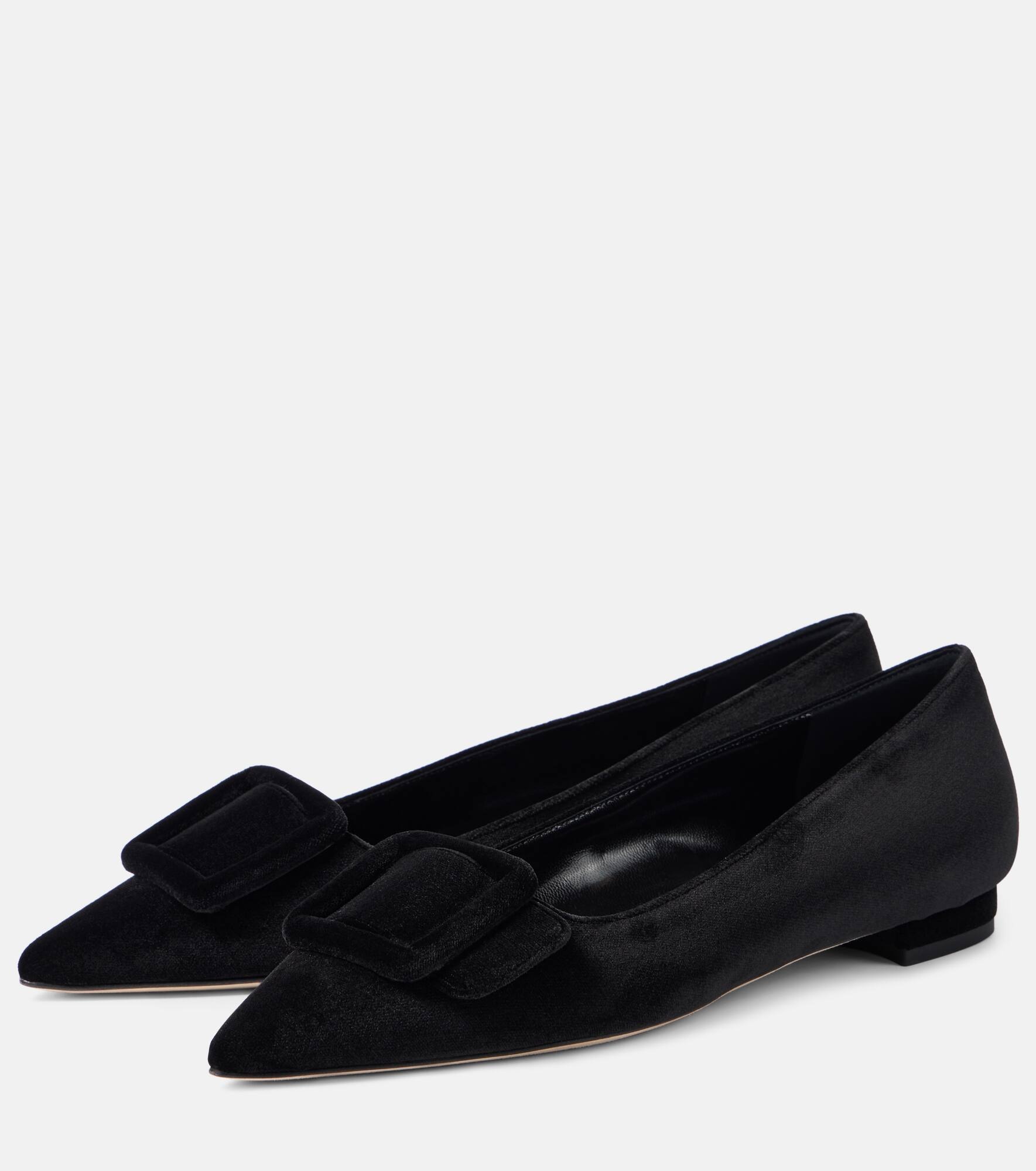 Maysalepumpflat velvet ballet flats - 4