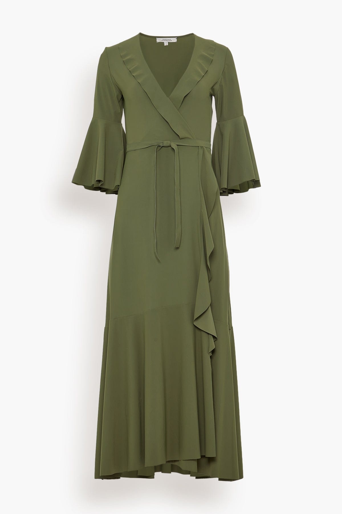 Daily Beach Dress in Dark Olive Green - 1