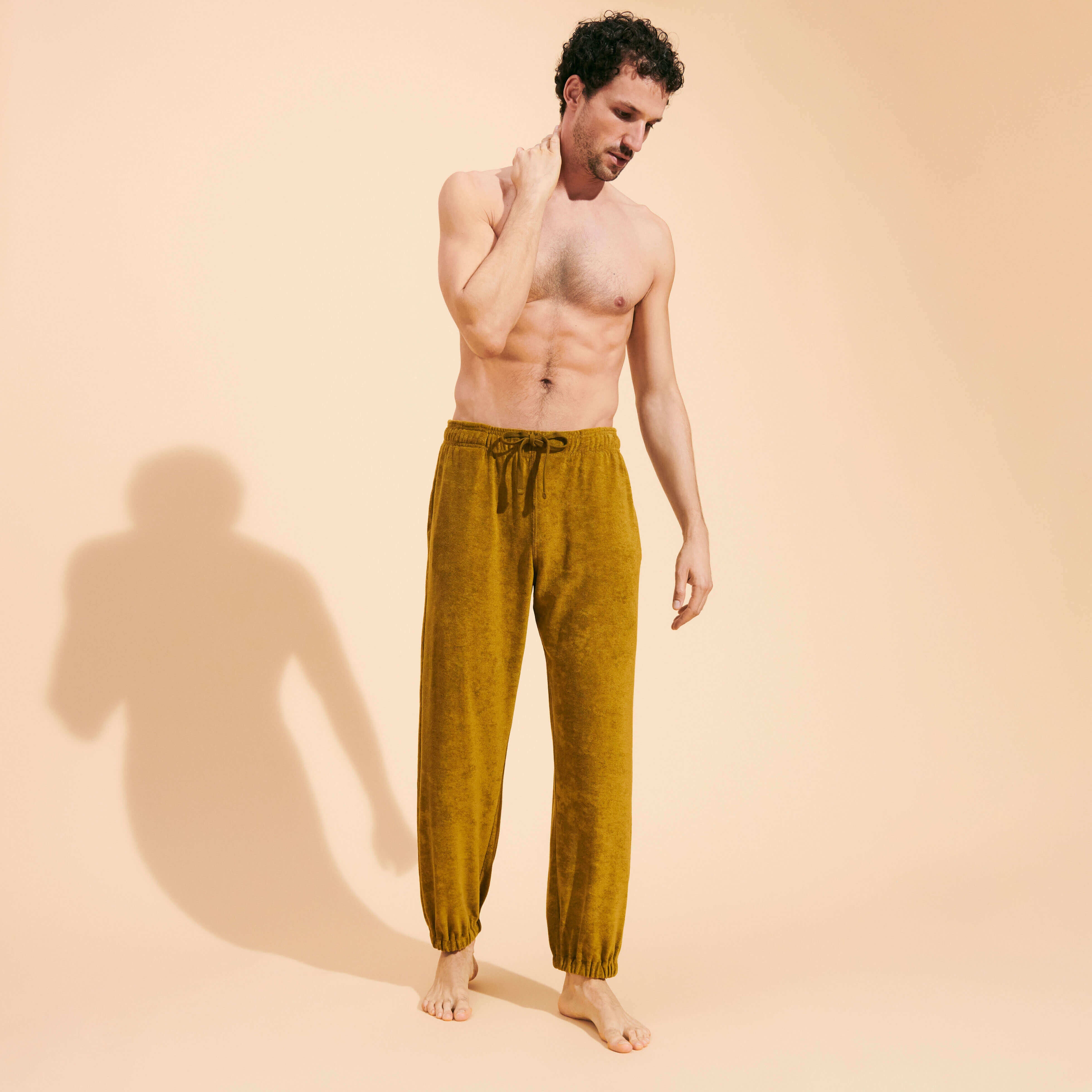 Unisex Terry Pants Solid - 4