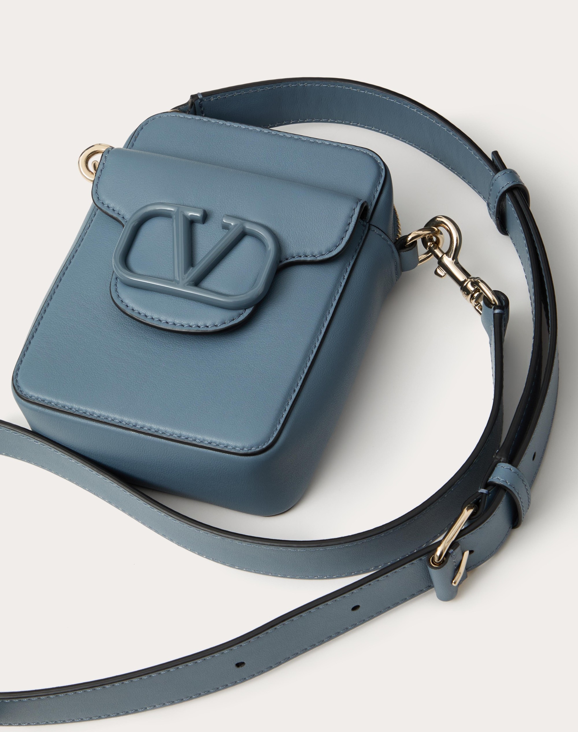 MINI LOCÒ CROSSBODY CALFSKIN BAG - 5