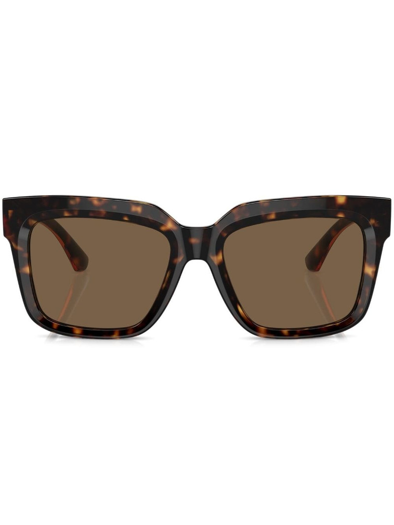 tortoiseshell square-frame sunglasses 1