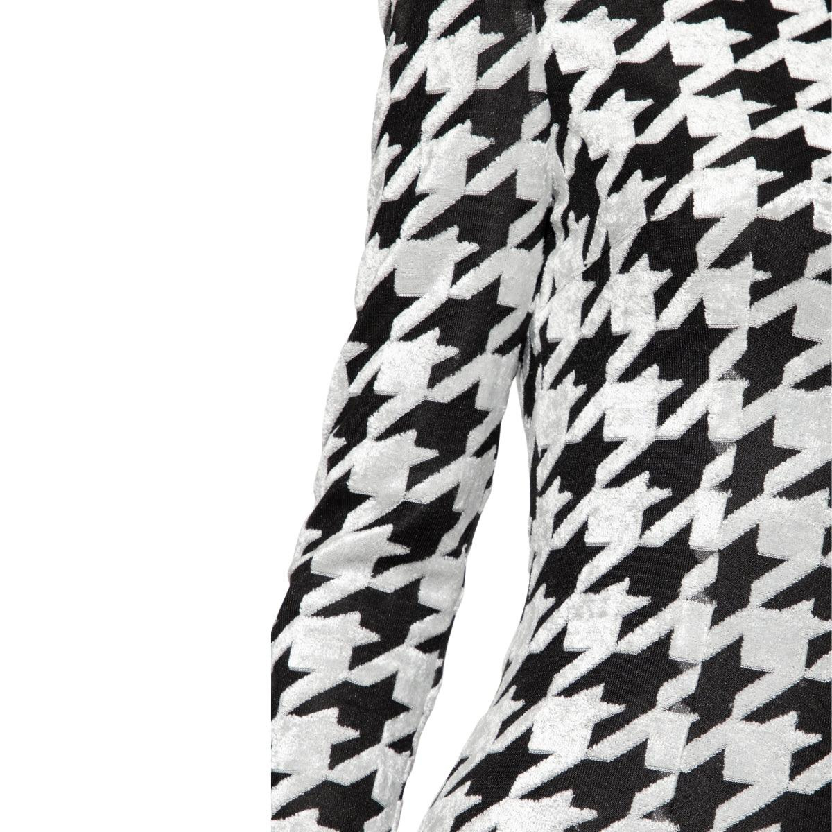Patterned Mini Dress - 5