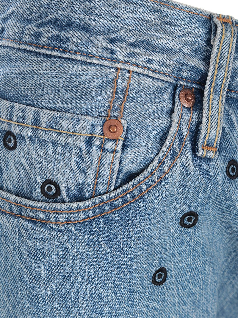 x 10 Corso Como embroidered jeans 4