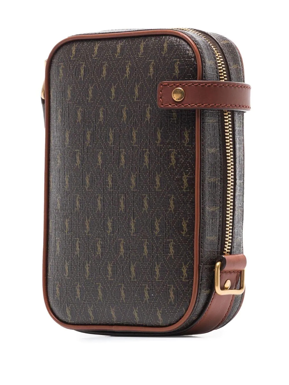 monogram print crossbody bag - 3