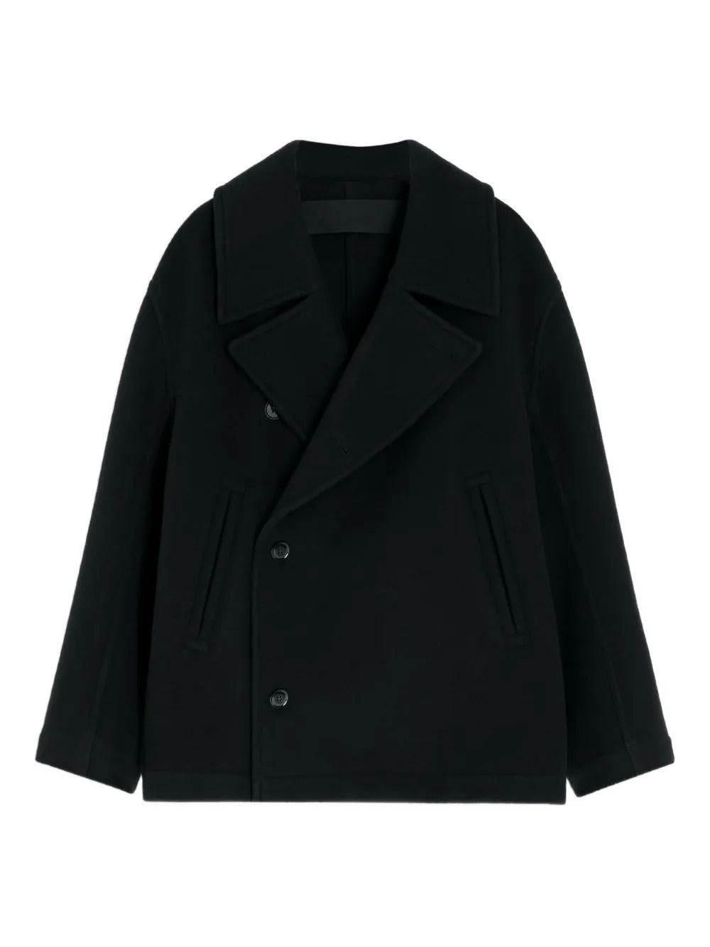 LEMAIRE - Men Boxy Peacoat - 5