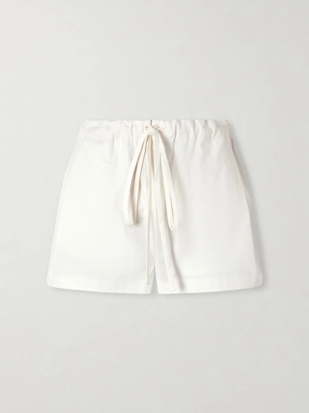 Robbie Cotton And Silk-blend Shorts - 1