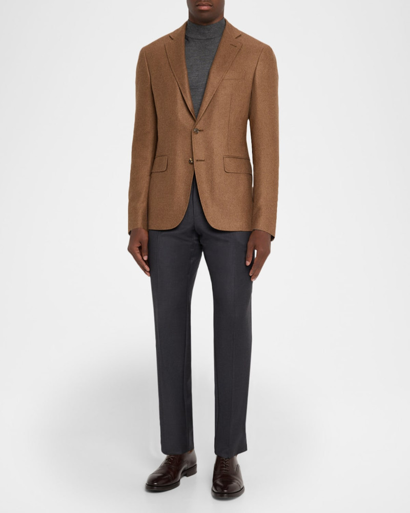Canali Men's Cashmere and Silk Notch Lapel Blazer outlook