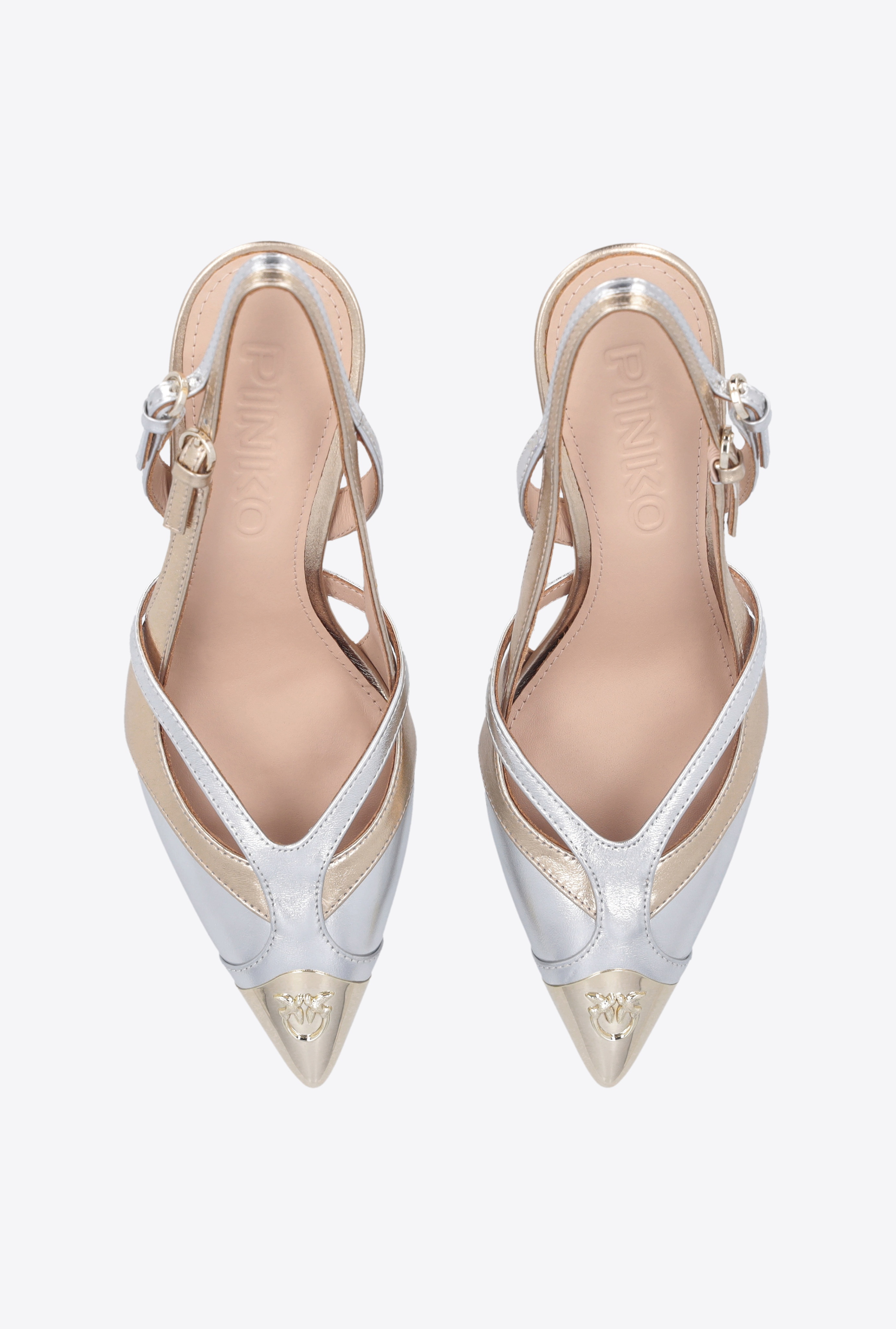 LAMINATED PUMPS WITH HEEL AND METAL TOE - 8