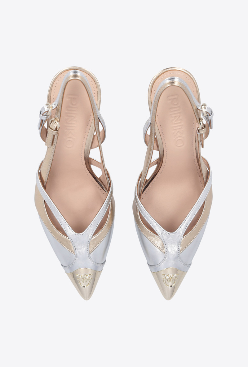 LAMINATED PUMPS WITH HEEL AND METAL TOE 8