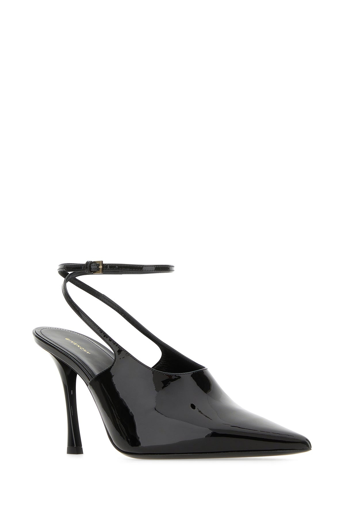 Black leather Show pumps - 2