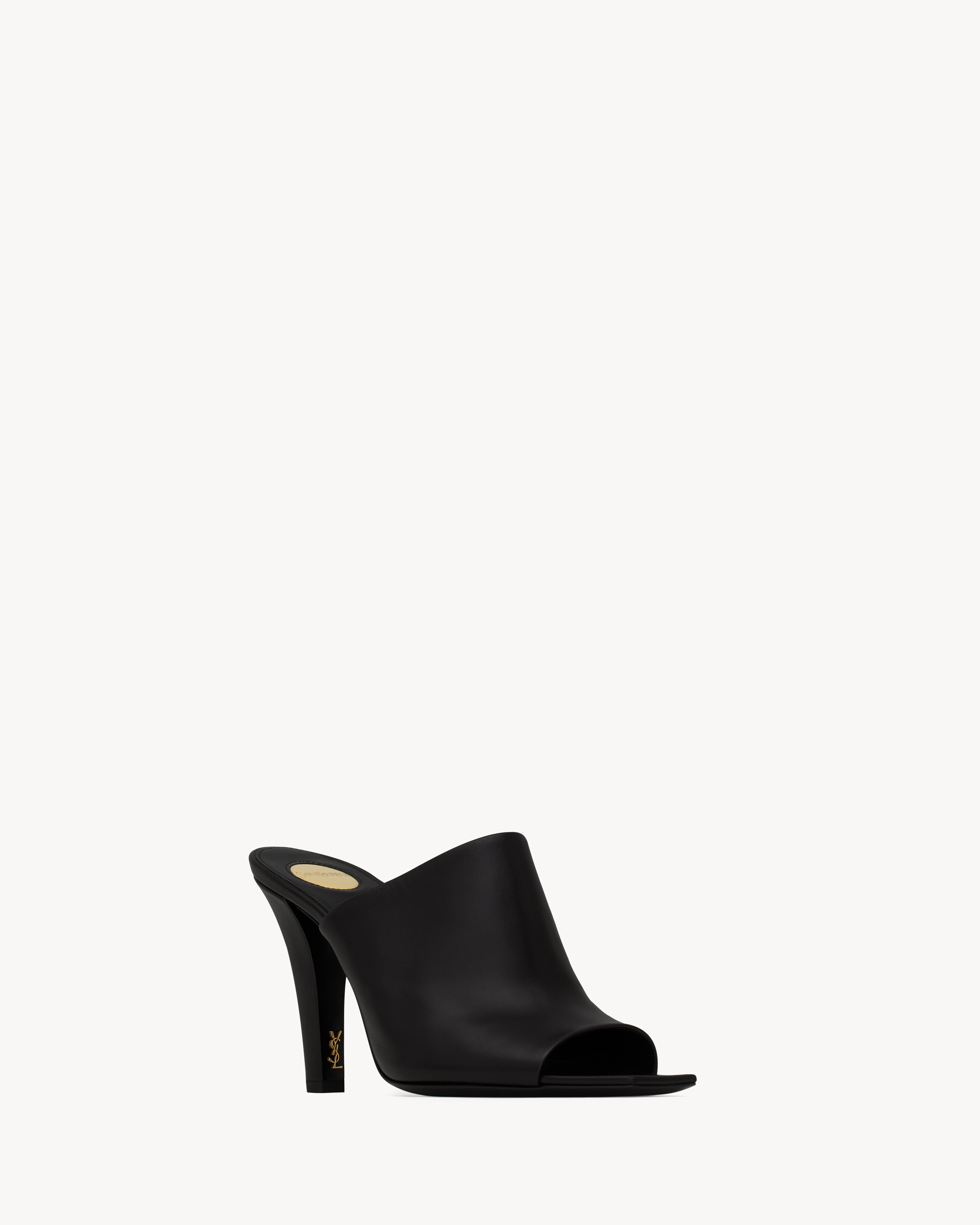 JILL MULES IN SMOOTH LEATHER - 3