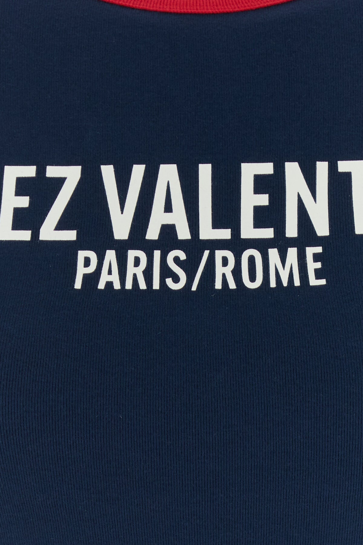 Navy blue cotton t-shirt - 3