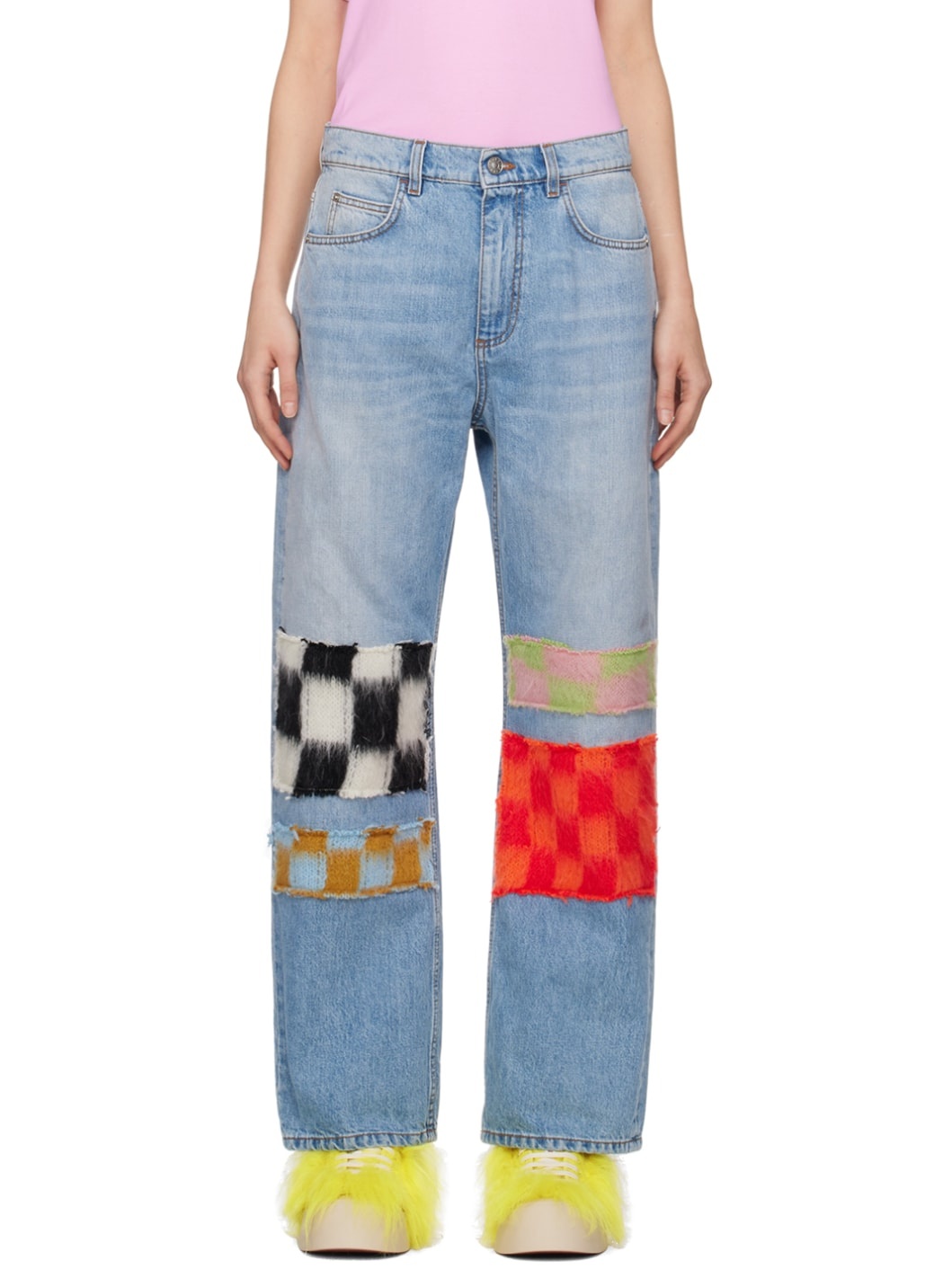 SSENSE Exclusive Blue Jeans - 1