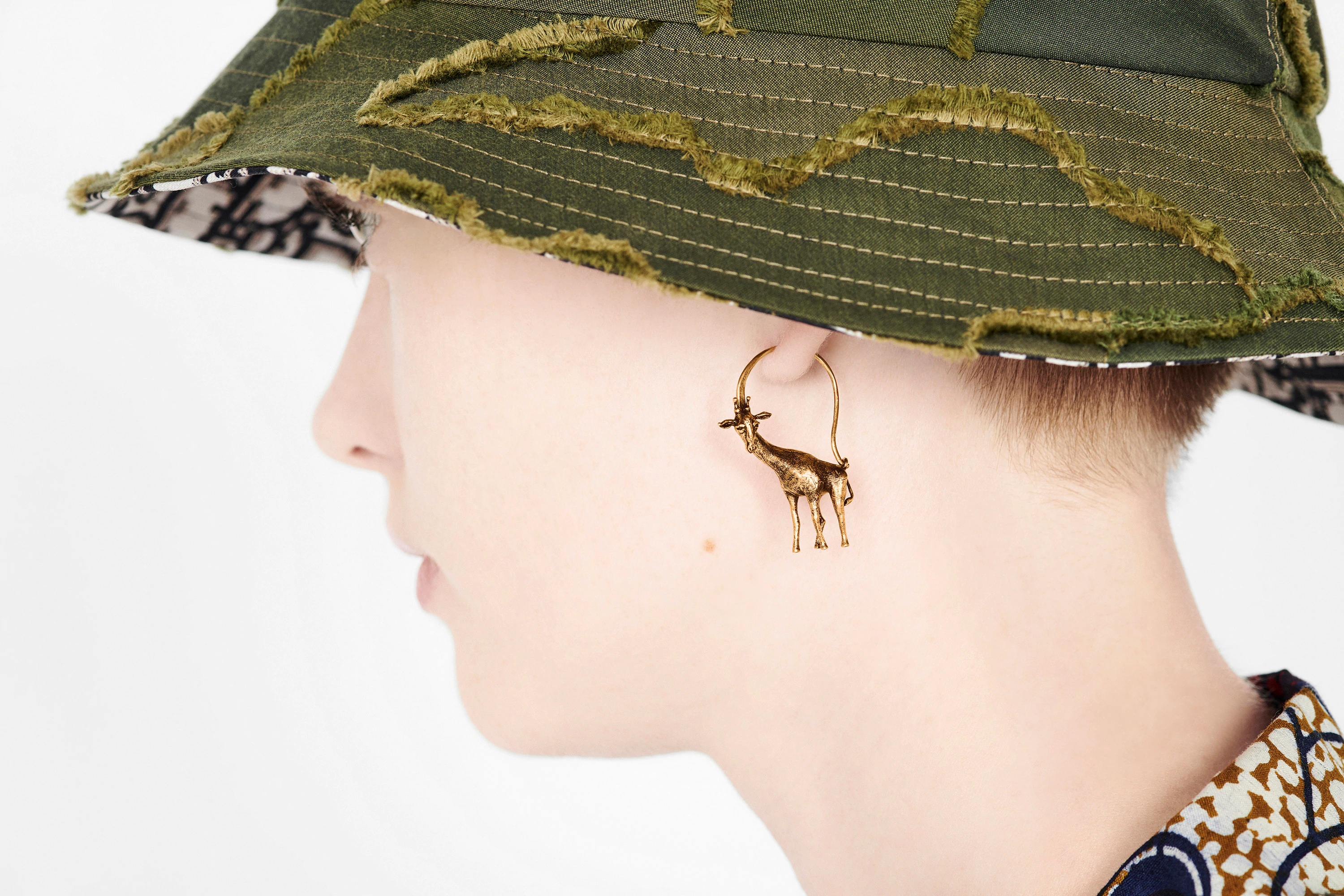 Camouflage Small Brim Bucket Hat - 5