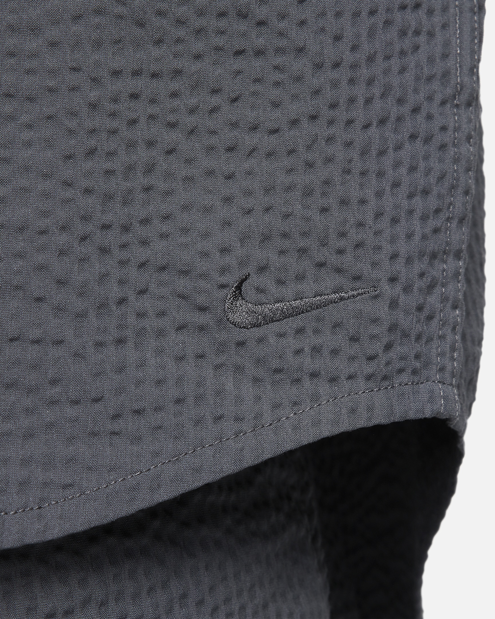 Nike Life Men's Short-Sleeve Seersucker Button-Down Shirt - 4
