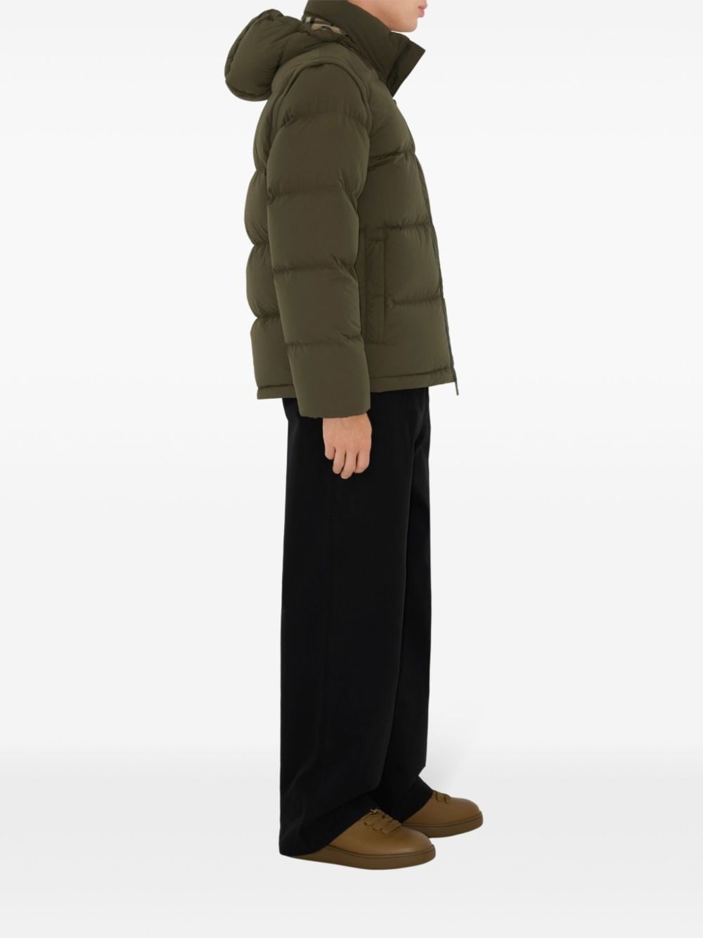 detachable-sleeve puffer jacket - 3