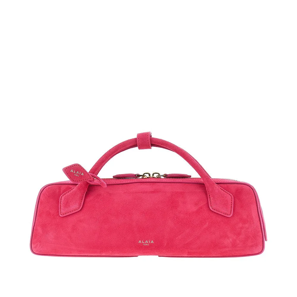 Alaia Women Suede Leather 'Le Teckel' Clutch - 1