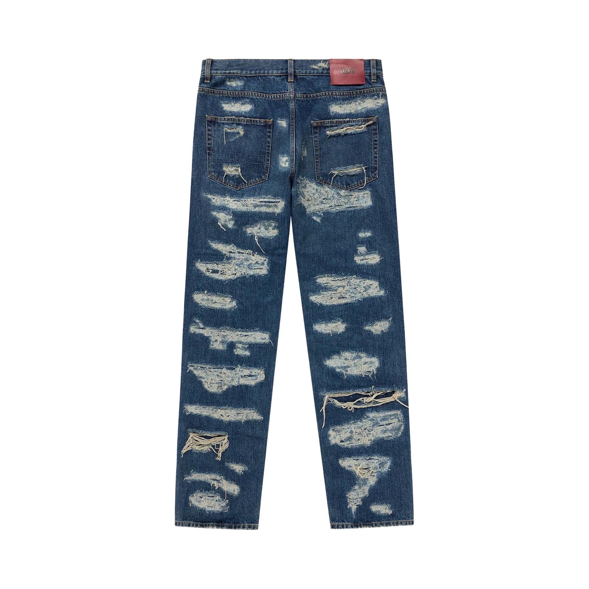 424 Ripped Denim 'Blue' - 2