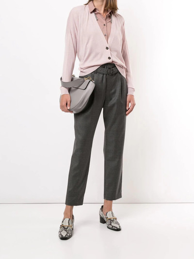 Brunello Cucinelli embellished one pocket shirt  outlook