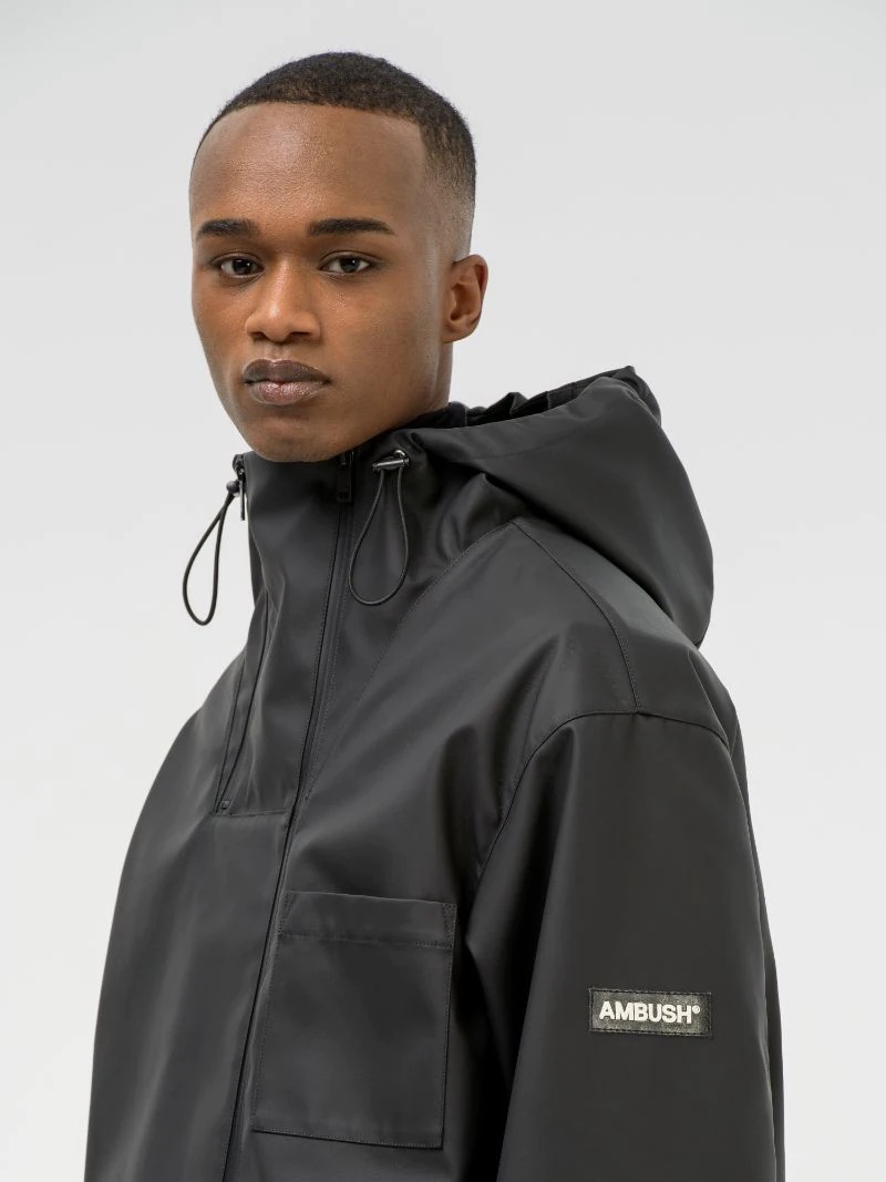 RUBBER COATED HOODIE - 8
