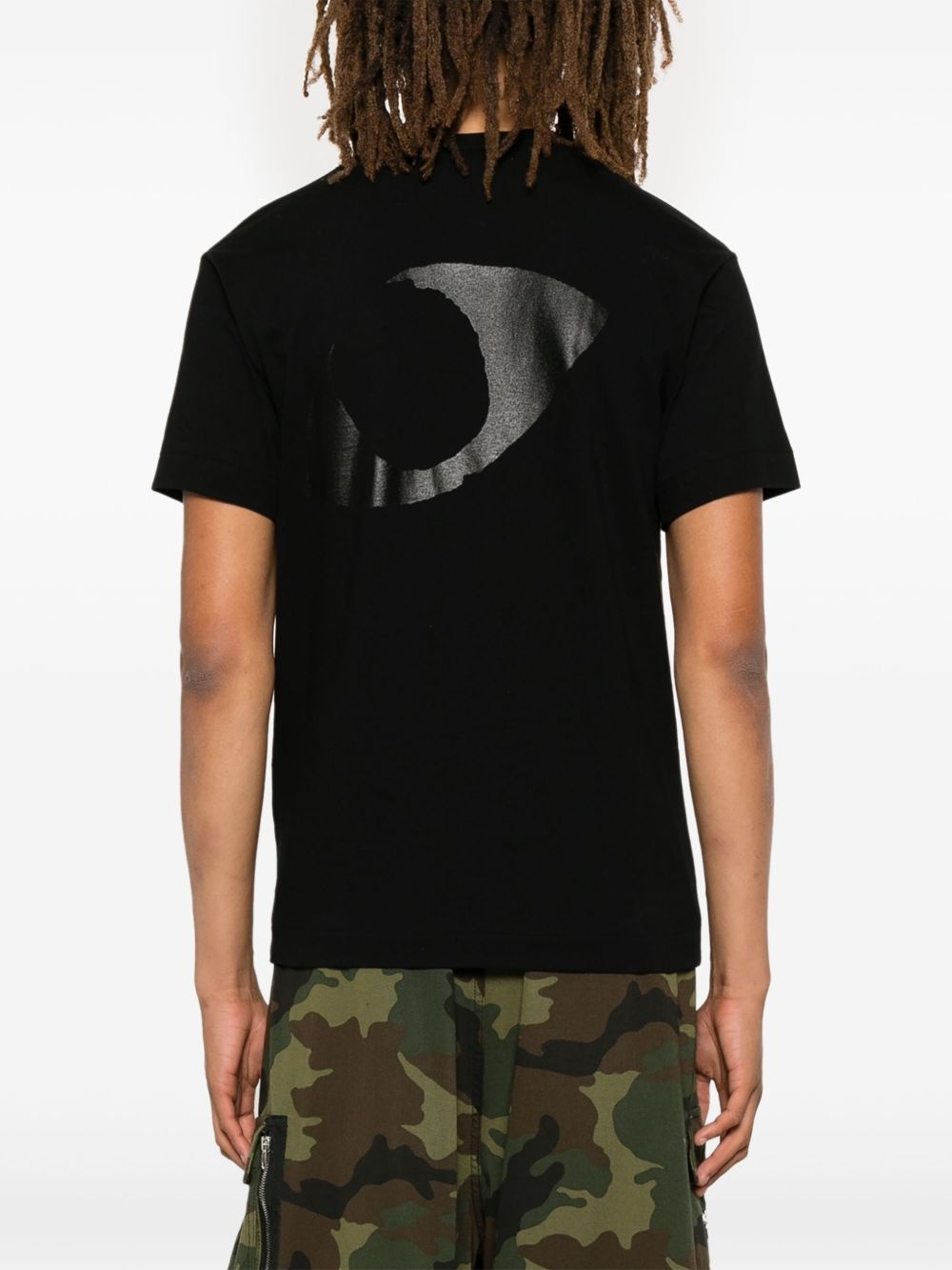 eye-print T-shirt - 4
