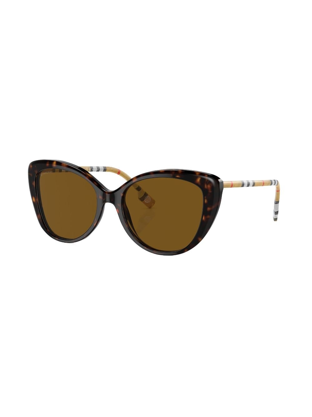 Vintage-check cat-eye sunglasses - 2